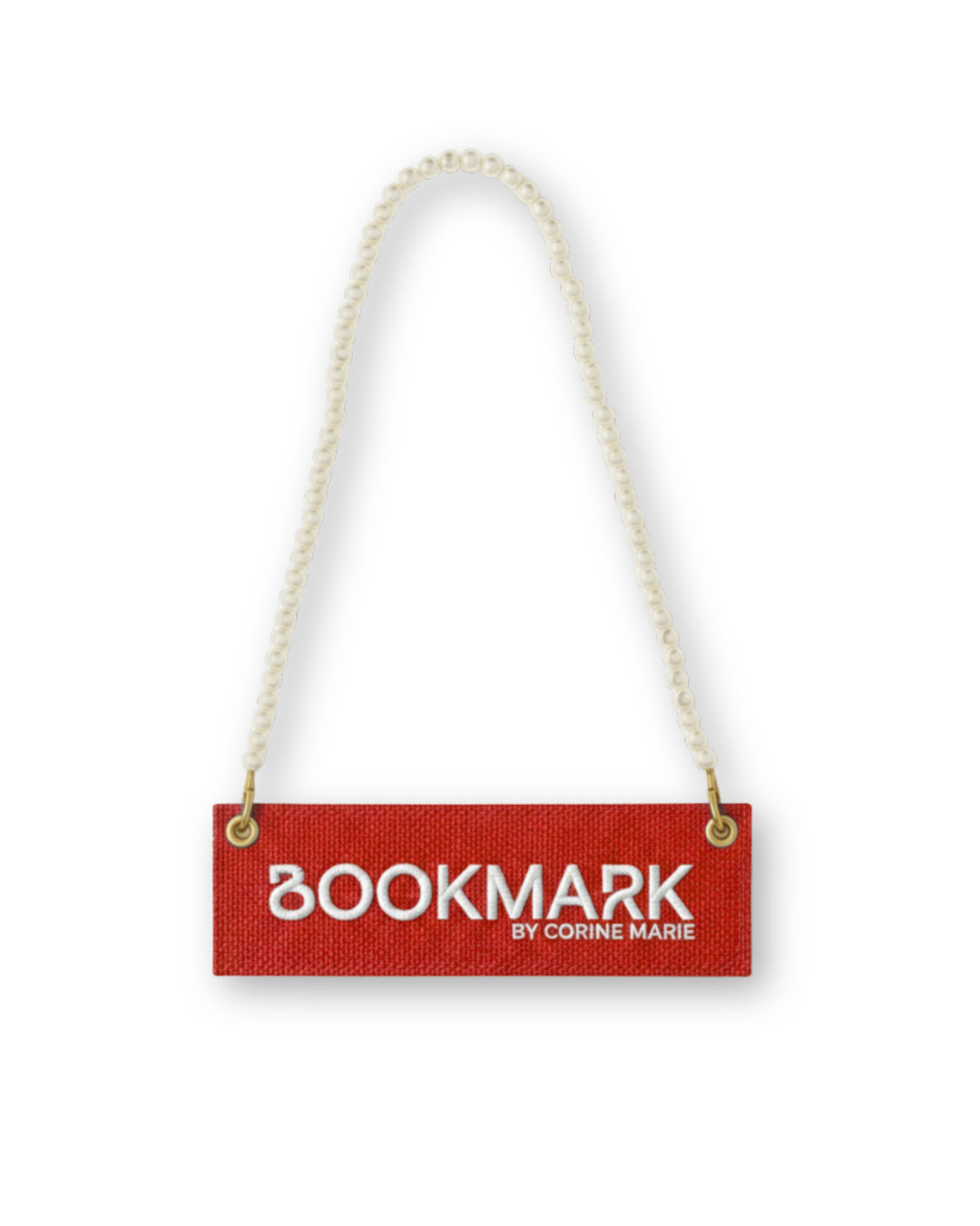 Crimson & Cream Bookmark