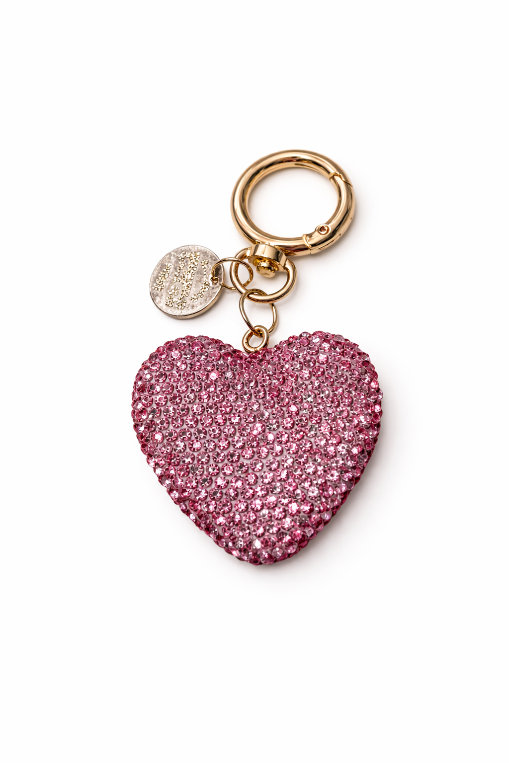 Rhinestone Heart Bookmark Companion